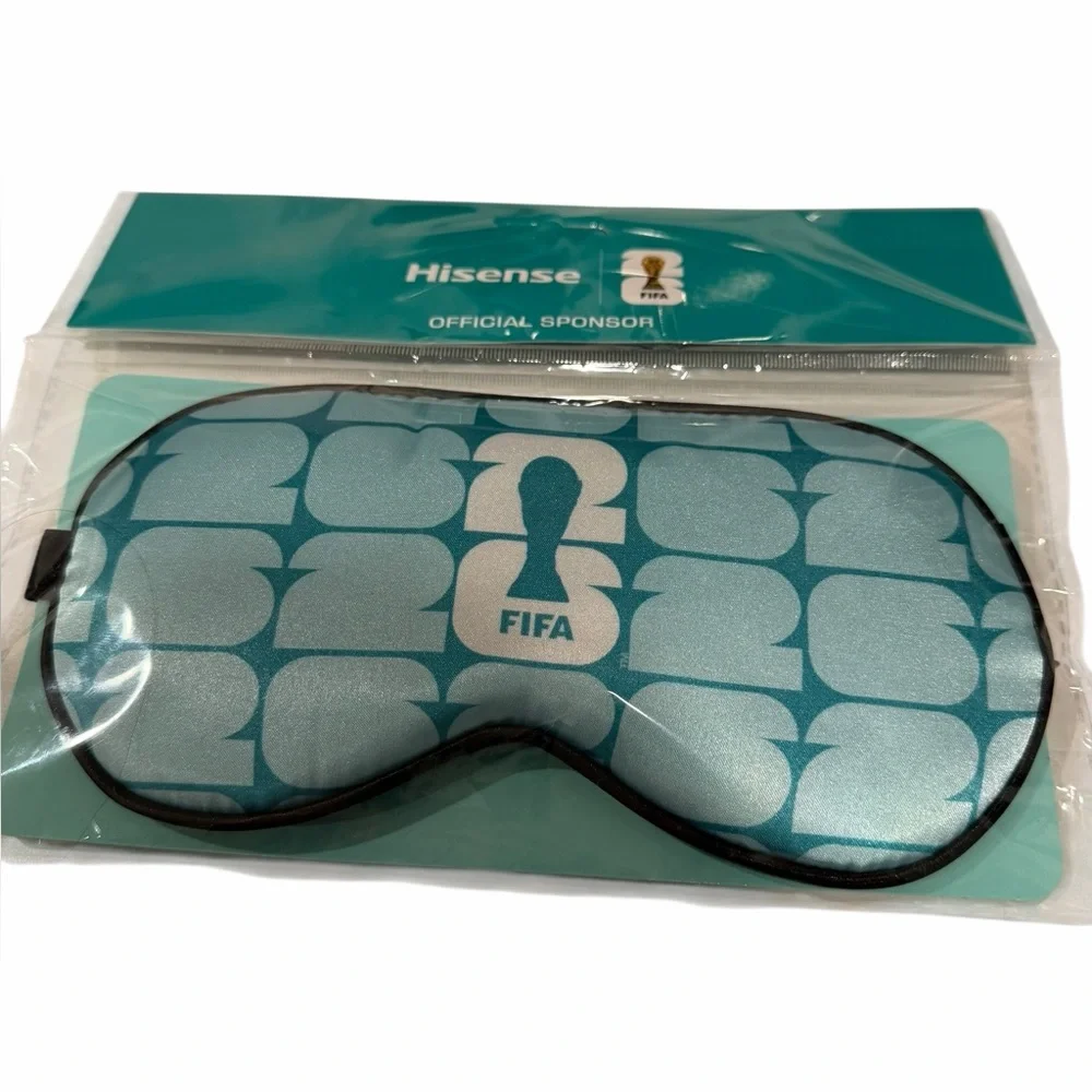 Official FIFA cushioned sleep eye mask. NEW.